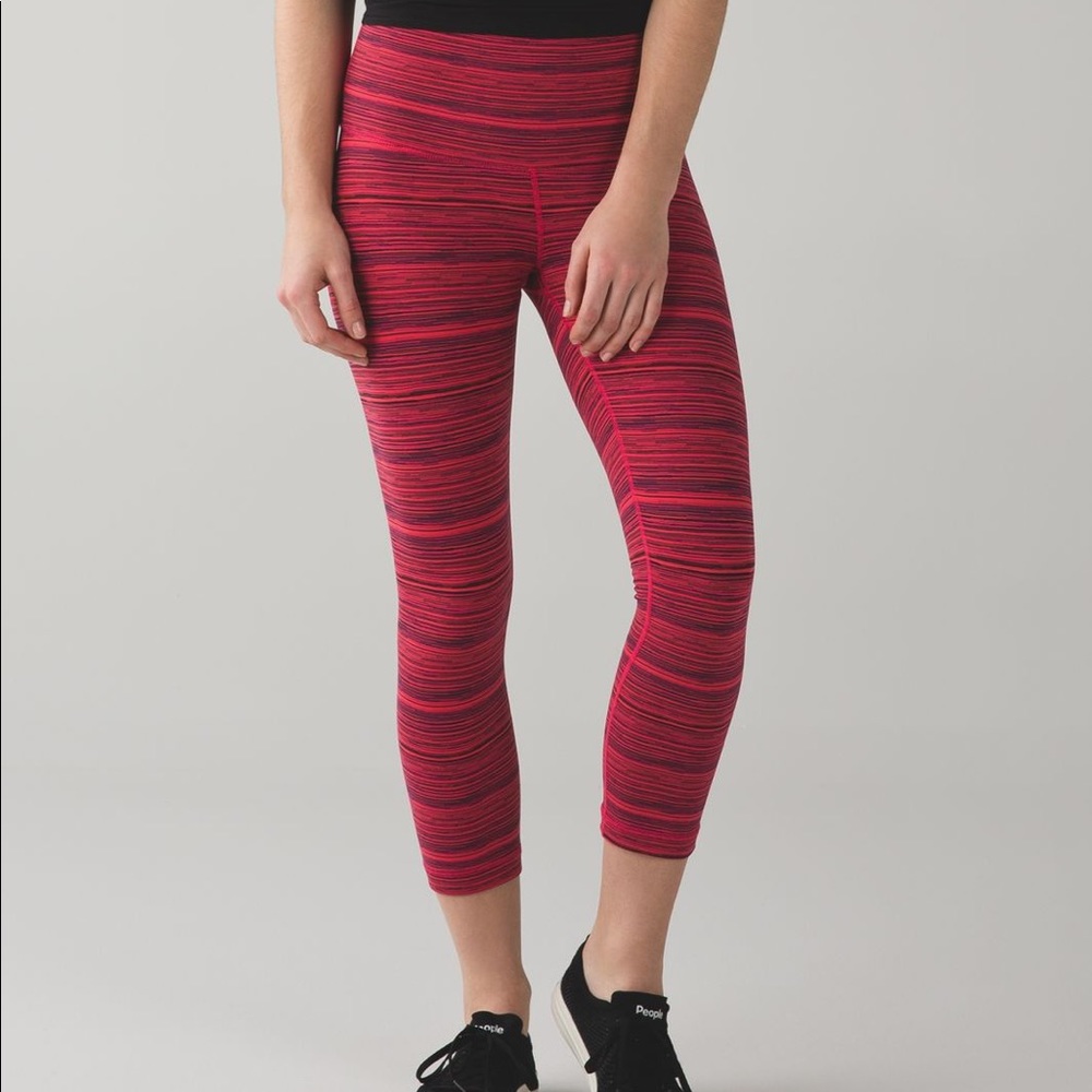Lululemon Wunder Under Crop (Hi Rise)